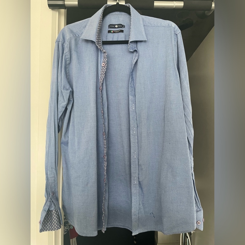 Stone Rose XL Button Down